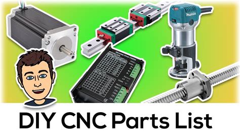 cnc milling parts list|homemade cnc parts.